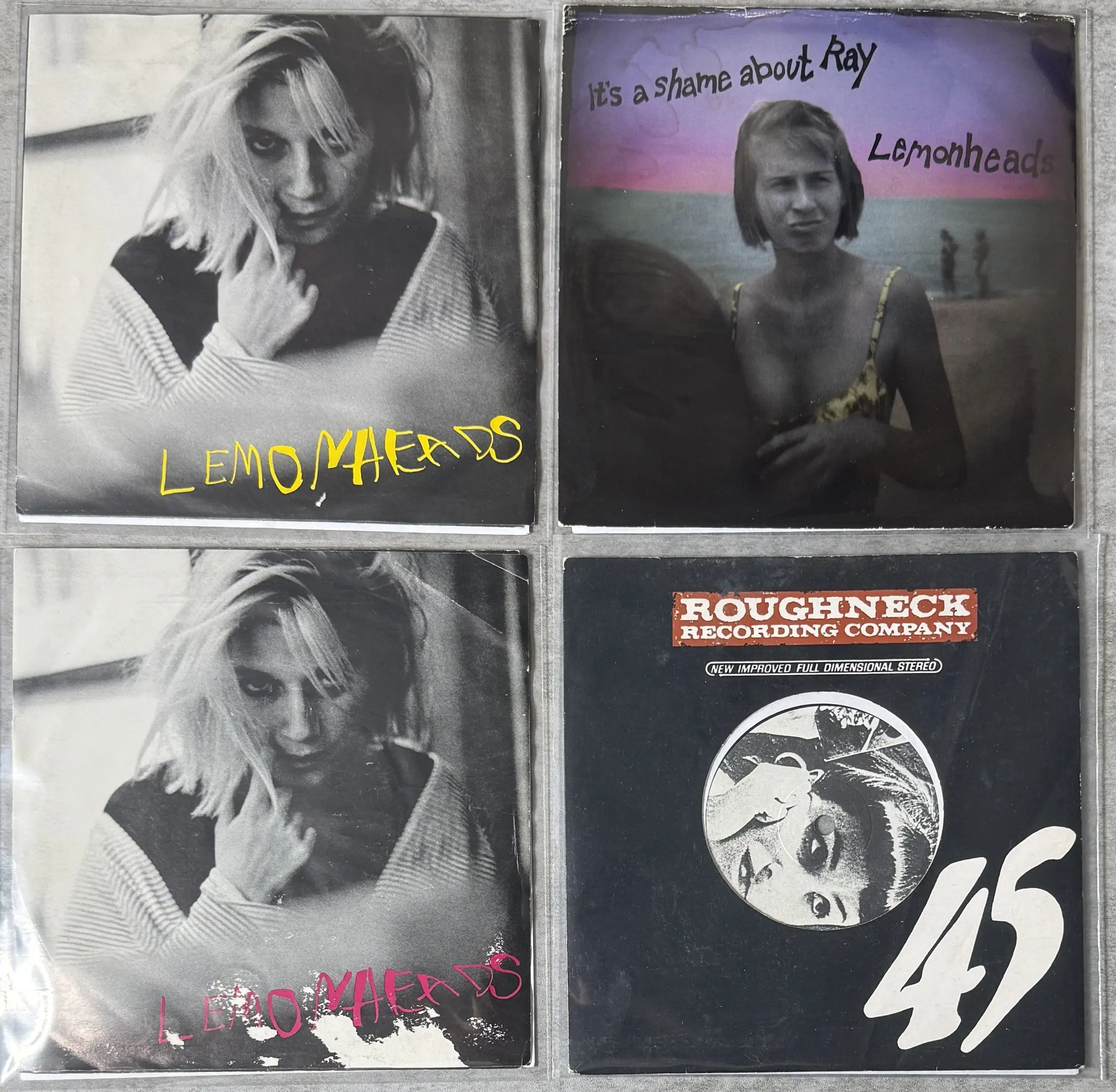 Lemonheads Fan Pack - 8 x 7" 45s 1986-1997 w/ PROMO & Imports VG/VG+ play