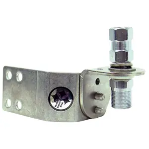 Firestik  Door-Hatch Edge Swivel Mount with K4A Stud, Stainless Steel, Door Hatch Mount, Swiveling