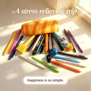23-in-1 Fidget pen Set:22+1 gradient decompression  bag , Fun Creative  for Home Office School Business,students,teachers,nurses and artists, magical,for kid,husband,friend,colleague,wife fun creative gift
