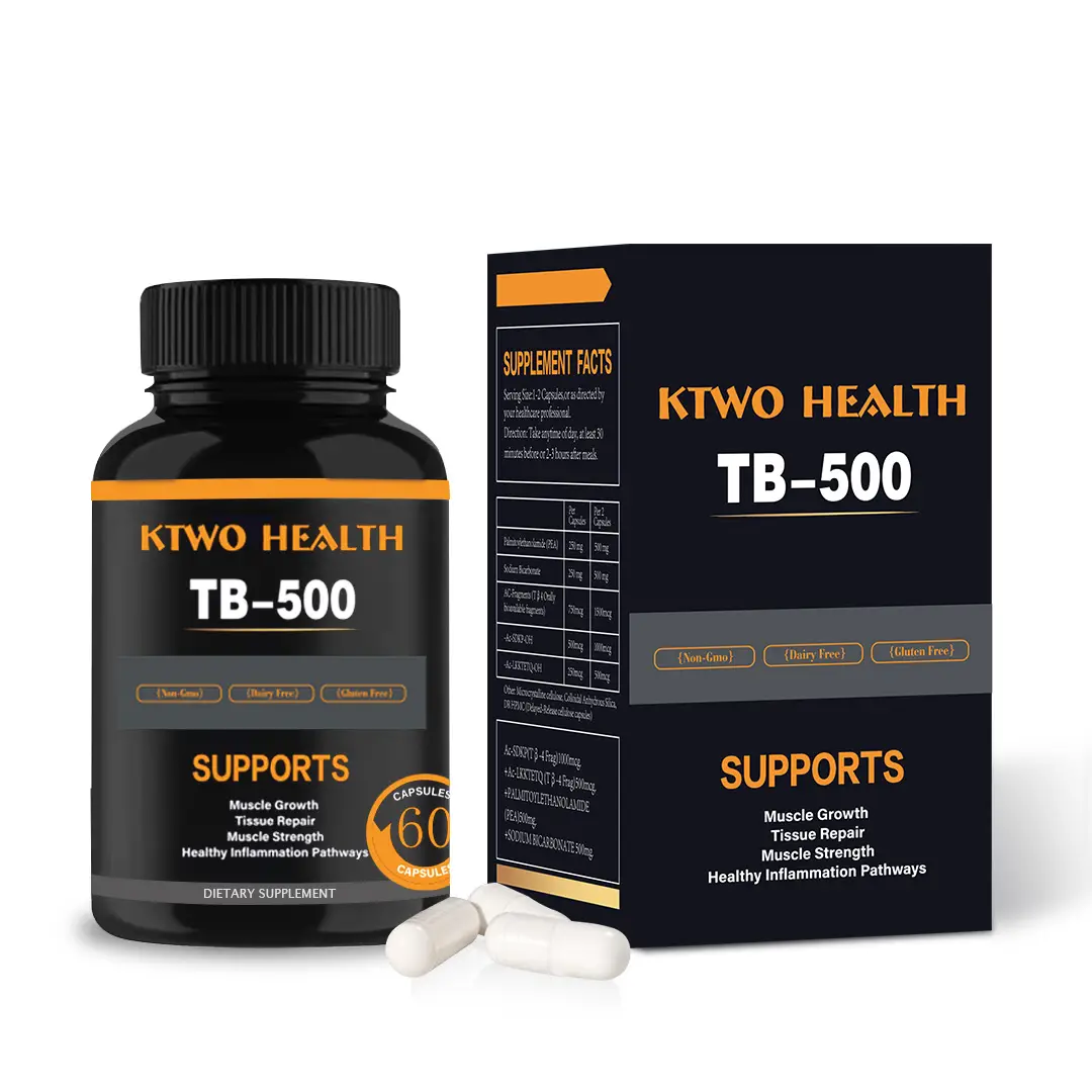 KTWO Health TB-500 Elite Vial | 1500mcg Peptide | Deep Tissue Renewal Support He...