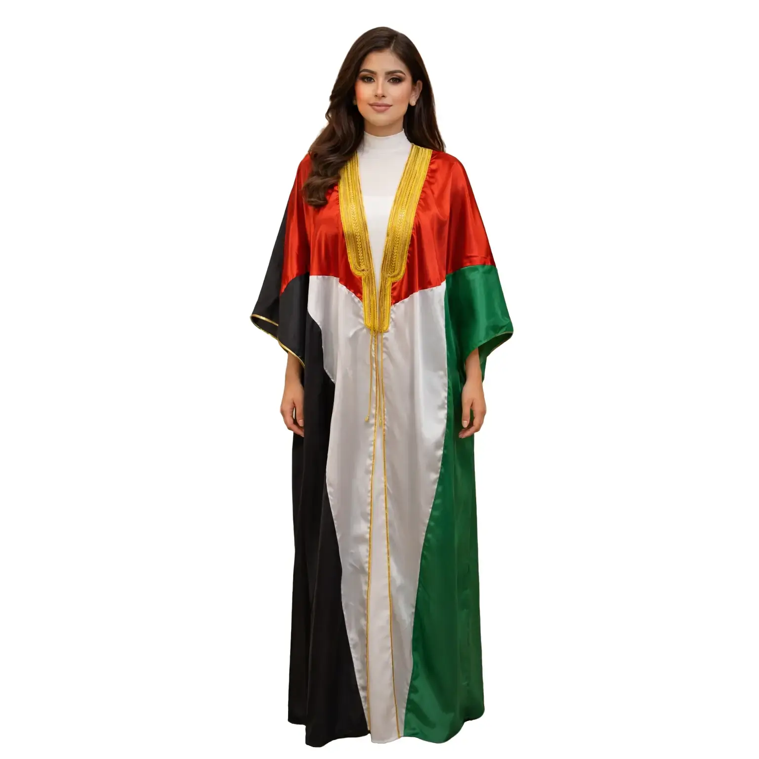 Palestinian Flag Bisht Abaya – Unisex
