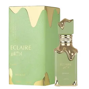 Lattafa Eclaire Pistache for Women 3.4 Ounce (100ml) Eau De Parfum Spray Perfume Fragrance Gourmand Lattafa Eclaire Pistache for Women 3.4 Ounce (100ml) Eau De Parfum Spray Perfume Fragrance Gourmand