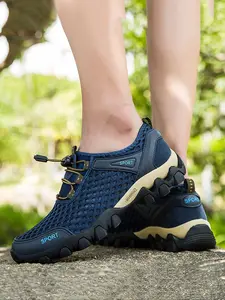 Men's Sports Water Shoes, Lightweight Breathable Comfortable Sports Water Shoes, Outdoor Beach Shoes for Hiking, Camping, Fishing