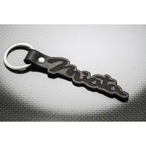Leather Keychain for Mazda Miata