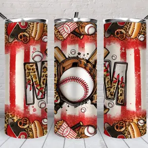 20oz mom baseball tumbler Cup