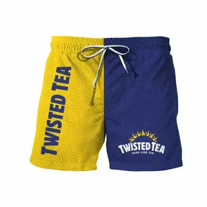 Twisted Tea Mesh Shorts, Unisex Casual Shorts for Men and Women, Summer Swim Shorts