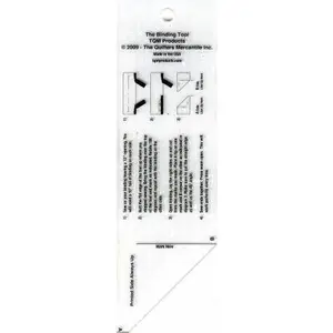 The Binding Tool Template Ruler