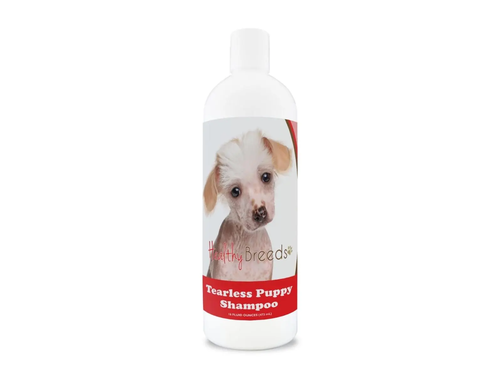 Healthy Breeds Chinese Crested Tearless Puppy Dog Shampoo - 1.4 lbs, Lanolin-Infused Conditioning Formula, Gentle Proteins, Soft Shiny Coat, Puppy-Safe Cleaning