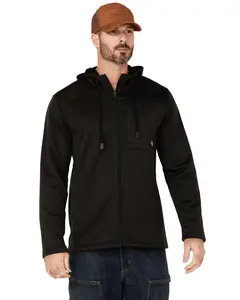 Hawx Men's Merrick Grid Back Zip-Front Fleece Hooded Work Jacket - Hxfa21o20