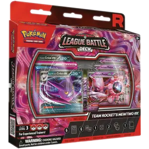 Pokemon Team Rocket's Mewtwo ex League Battle Deck