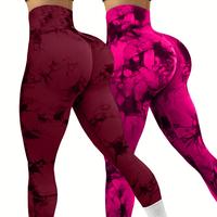 Burgundy & Pink Tie DYe