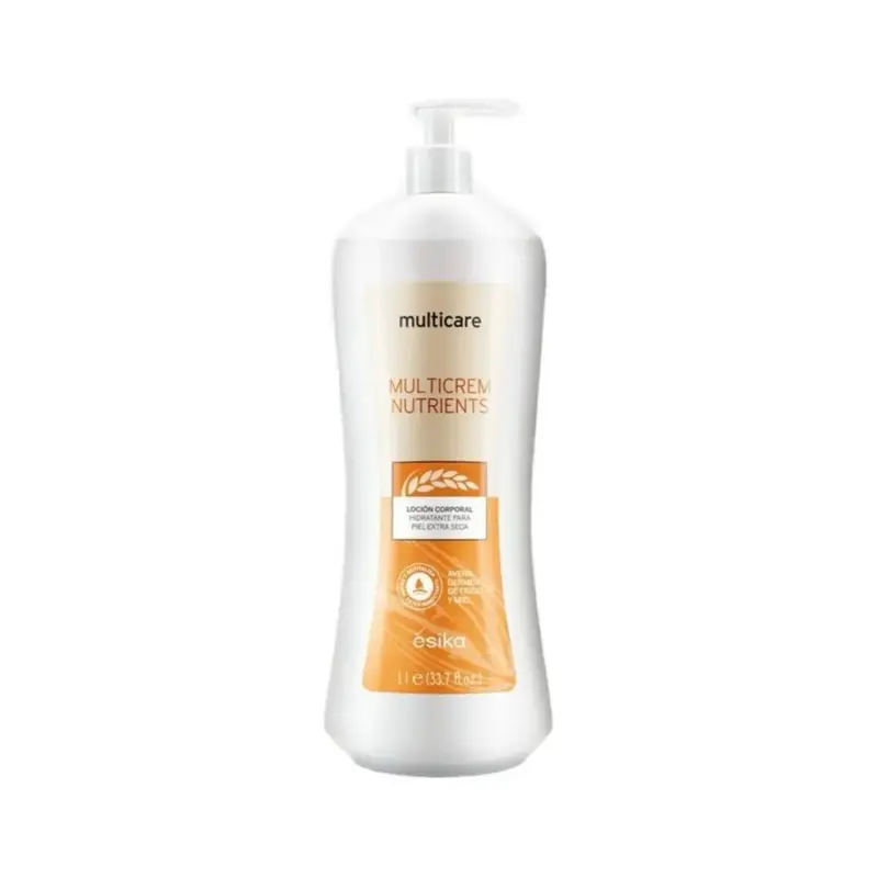 Esika Crema Multicare Multicrem Avena, Trigo, Miel 1litro