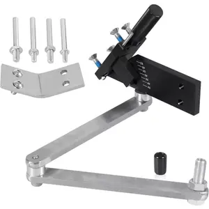 Lawn Mower Blade Sharpener blade holder & balancer Adjustable frame 15°- 45° For Straight And Standard lawnmower blades sharpening tool