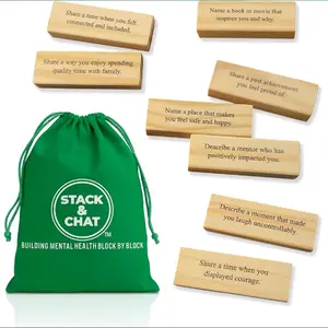 Stack & Chat Interactive SEL Game for Building Emotional Intelligence Communication and Connection Ideal for Classrooms Counseling Groups Families and Team Building Ages 8+