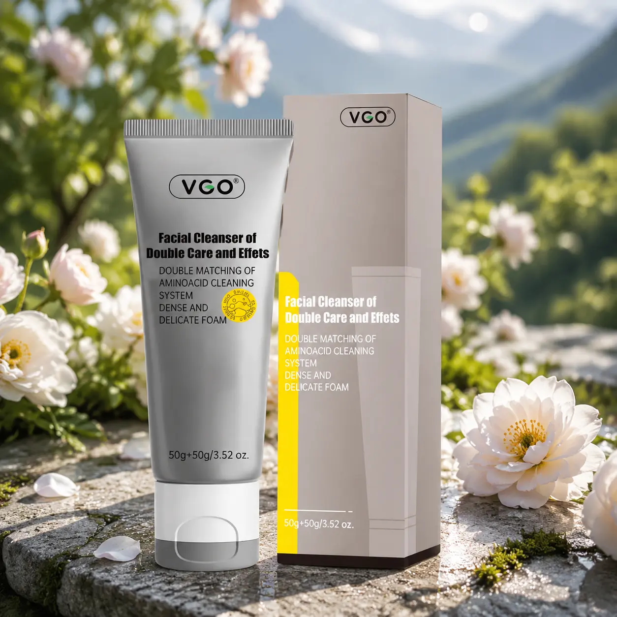 VGO Cleanser, Gentle Daily Face Wash for a Refreshing Cleanse, Lightweight Non-Stripping Gel Formula, Comfortable, Non-Stripping Feel, Cream, Daily Use, Moisturizing, Anyone Looking For A Simple, No-Fuss Daily Face Wash