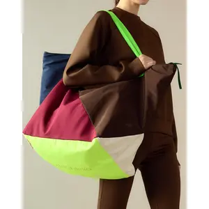 Oversized Carryall Nylon Tote