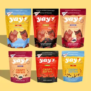 NEW! Protein Mega Sampler- 3 Packs Crisps / 3 Packs Crispy Beef Bits