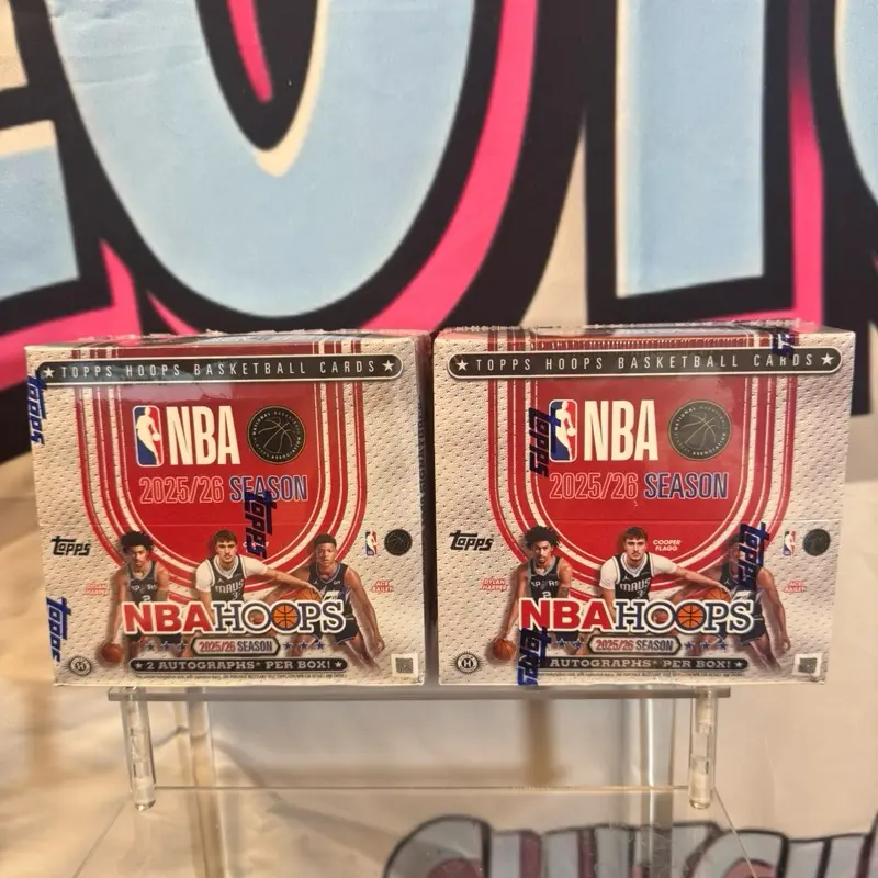 Break #51 Topps NBA Hoops Jumbo Boxes 2x