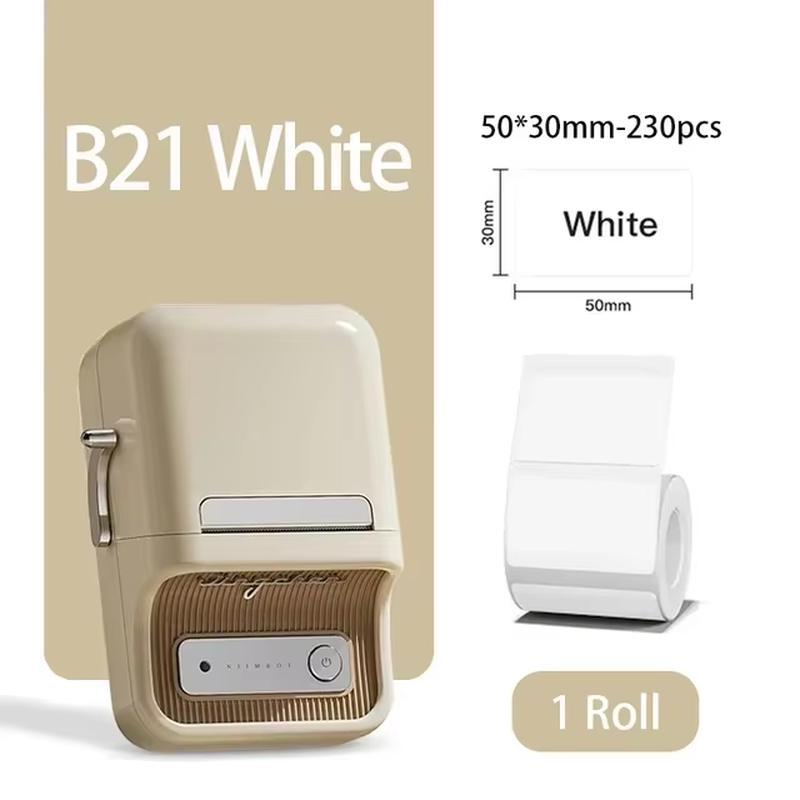 Niimbot B21 Mini Portable Thermal Printer Self-Adhesive Label Printer Portable Inkless NiiMbot