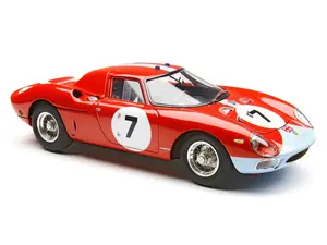 Ferrari 250 LM RHD #7 "12 Hours of Reims" (1964) Limited Edition to 1500 pieces Worldwide 1/18 Scale Diecast Model Car by CMC