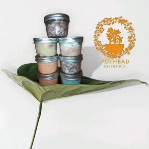 Detoxing Sugar scrub made with essential oils and perfect for moisturizing while also exfoliating