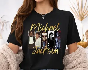 Michael Jackson King of Pop Vintage T-Shirt | Retro 90s Music Graphic Tee