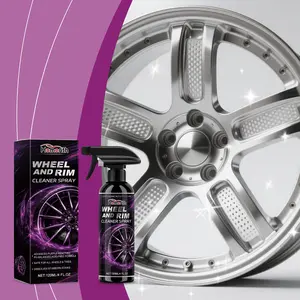 Wheel and Rim Cleaner Spray Rust Remover for Car Truck Off-Road Vehicles Gentle Formula Long Lasting Protection Automotive Care
