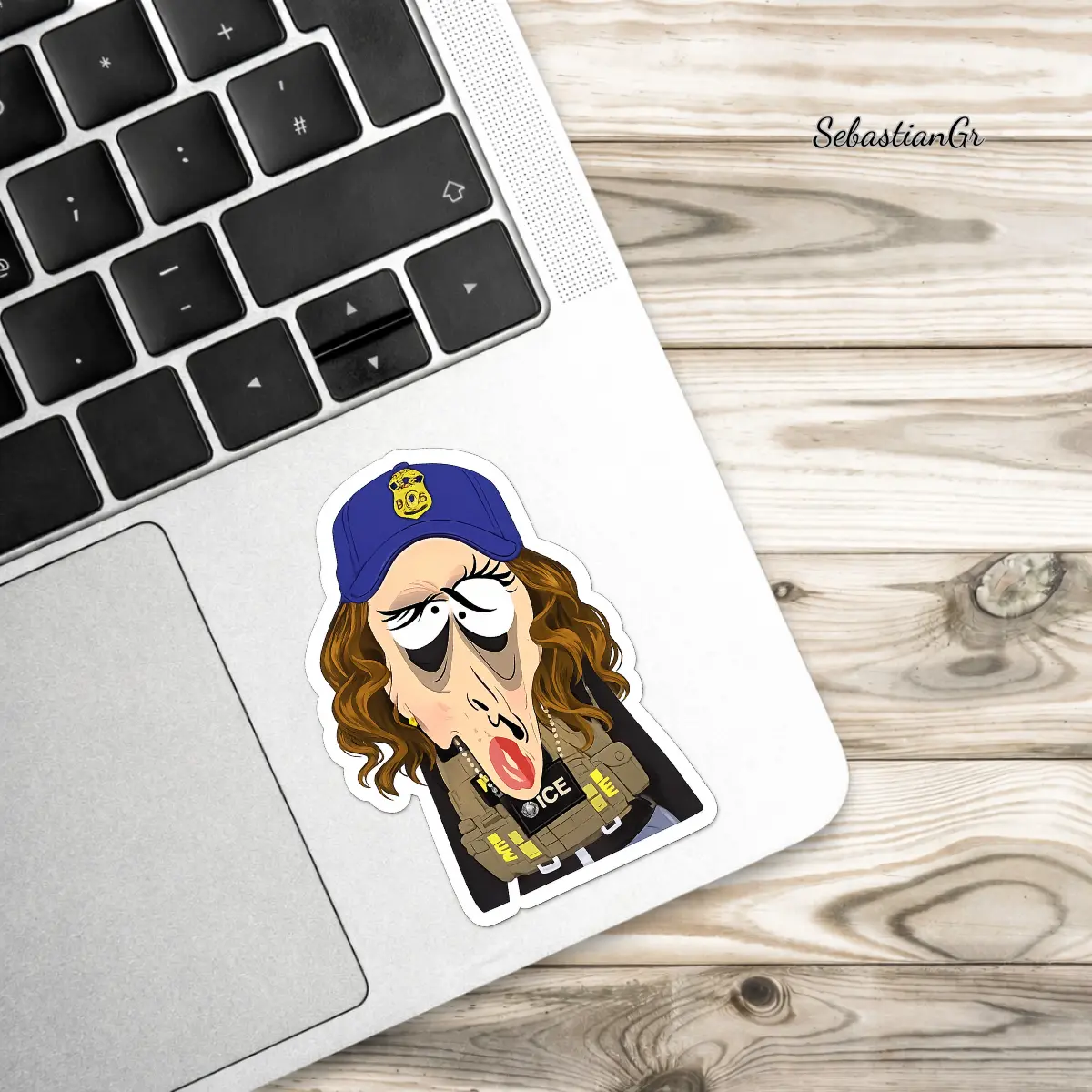 Kristi Noem South Park Meme Sticker, Political Vinyl Decal, Laptop ...
