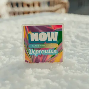 Now that's what I call Depression - Funny Vinyl Sticker