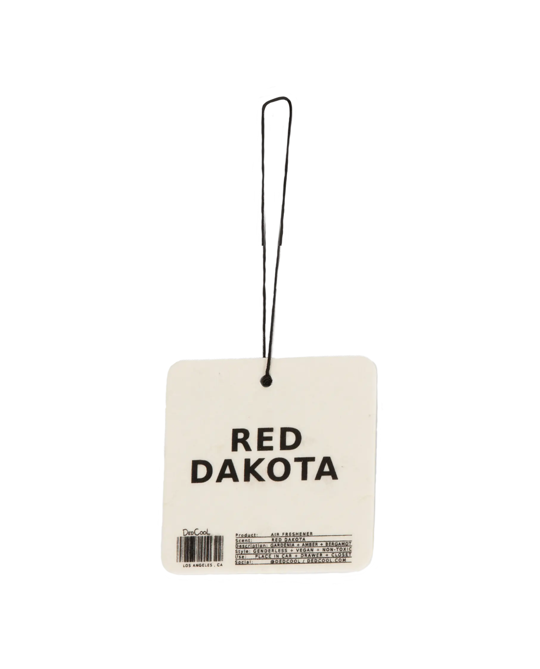 Red Dakota Air Freshener