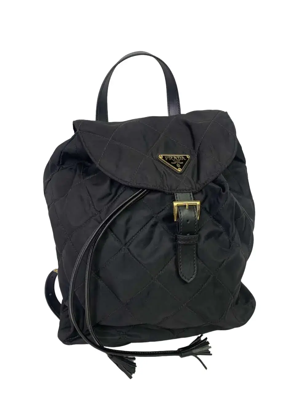 Pre-owned PRADA Quilted Nylon Backpack/WJ11104822/4822
