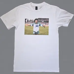 Diego Maradona No Drug Vintage print White T-shirt sizes available S-3XL