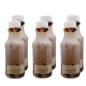 BestMed High Protein Shakes, Chocolate Salted Caramel Meal Replacement Drink (6ct)