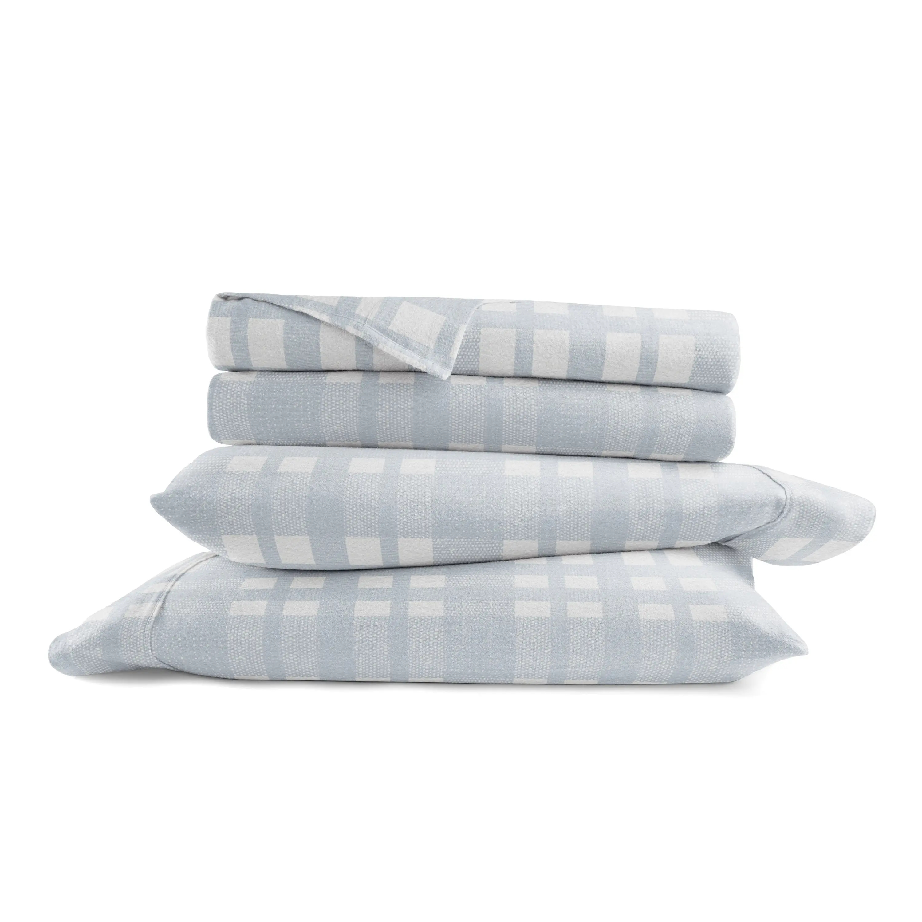 Woven 4-Piece Flannel Sheet Set Woven 4-Piece Flannel Sheet Set