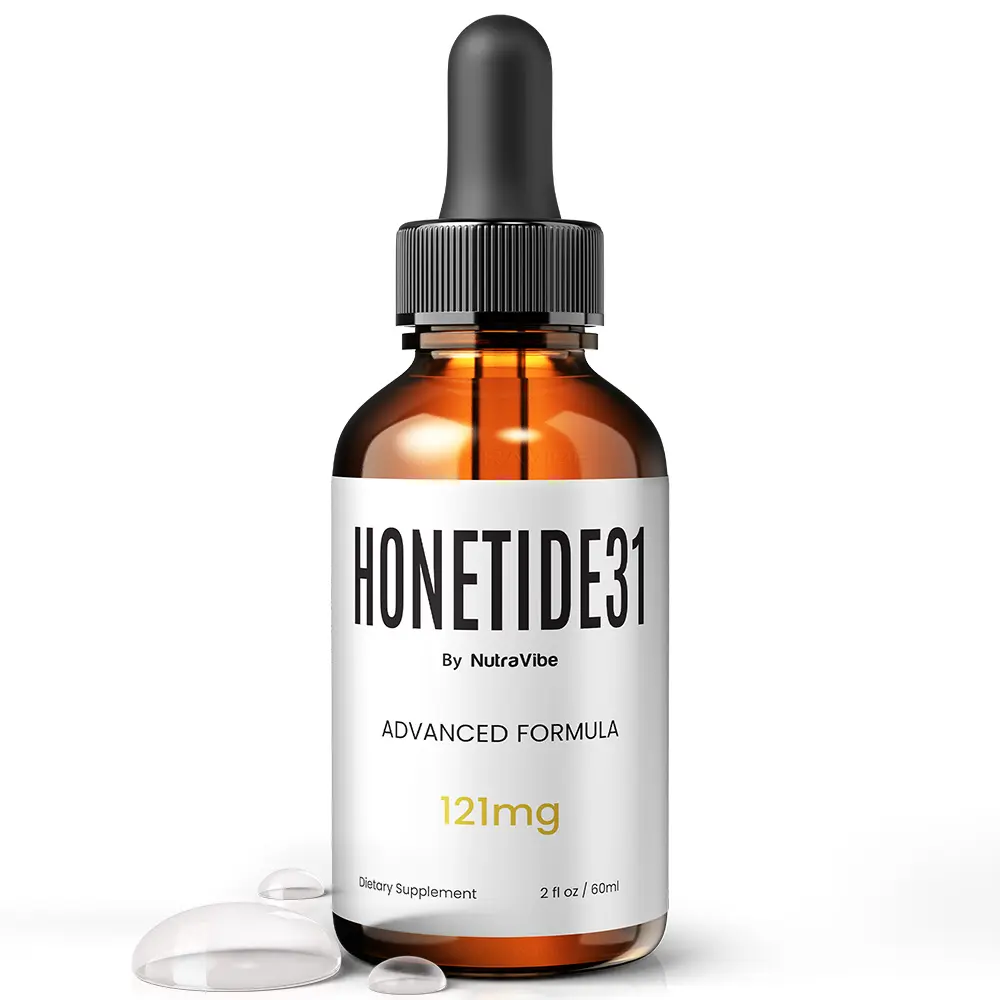 Honetide31 Drops - Advanced Natural Dietary Supplement with 121mg Proprietary Blend for Health & Wellness