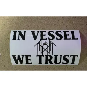 In Vessel We Trust Sleep Token Sticker