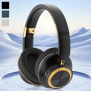 Wireless Over-ear Headphone, Fashionable Wireless Headphone with Strong Bass, Full Bass, HiFi Stereo Sound Bluetooth-compatible Headset for Laptop, Phone, TV, School, Study, Travel, Earphones & Headphones