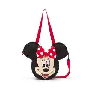 Disney Store Minnie Mouse Mini Big Face Canvas Tote