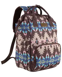 Wrangler Women's Southwestern Print Diaper Bag - Wg2210-9110 Cf