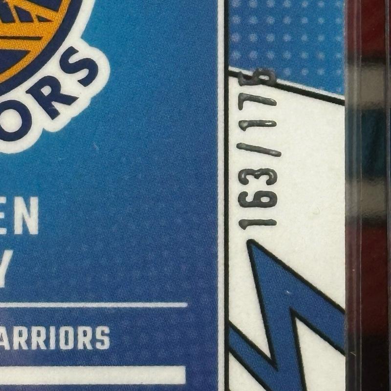 2024-25 Donruss Optic #17 Stephen Curry MY HOUSE! Hyper Blue Prizm #’d /175