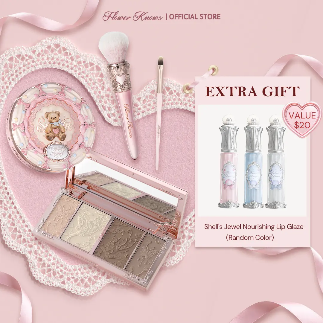 Flower Knows Fairy Sculpt Set, 4 Items Makeup Duo, Includes Contour, Concealer, and Makeup Tools, High Pigment, High Coverage, #summerwins, #DealsForYouDays Flower Knows Fairy Sculpt Set, 4 Items Makeup Duo, Includes Contour, Concealer, and Makeup Tools, High Pigment, High Coverage, #summerwins, #DealsForYouDays