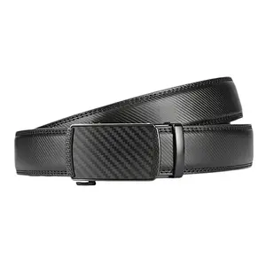 [WeeklyDeals]Adjustable Leather Belt for Men – Ratchet Buckle, Gift for Dad tiktokshopspringglowup