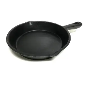 NewRuleFX Rubber Frying Pan - Fake Cast Iron Black Foam Rubber Skillet Stunt Prop