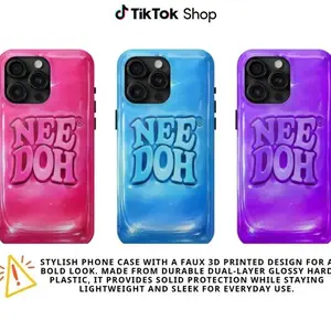 Ice Cube Phone Case, 3D Visual Printed Graphic Hard Phone Cover