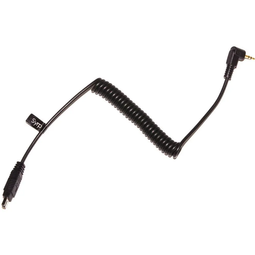 Syrp Link Cable Coiled Cord for Nikon Cameras - Tangle-Free Stretchable 15–27.56 in Connector for Genie Motion Control, Compatible with Nikon D80 and D70S, Durable Plastic Accessories Cord