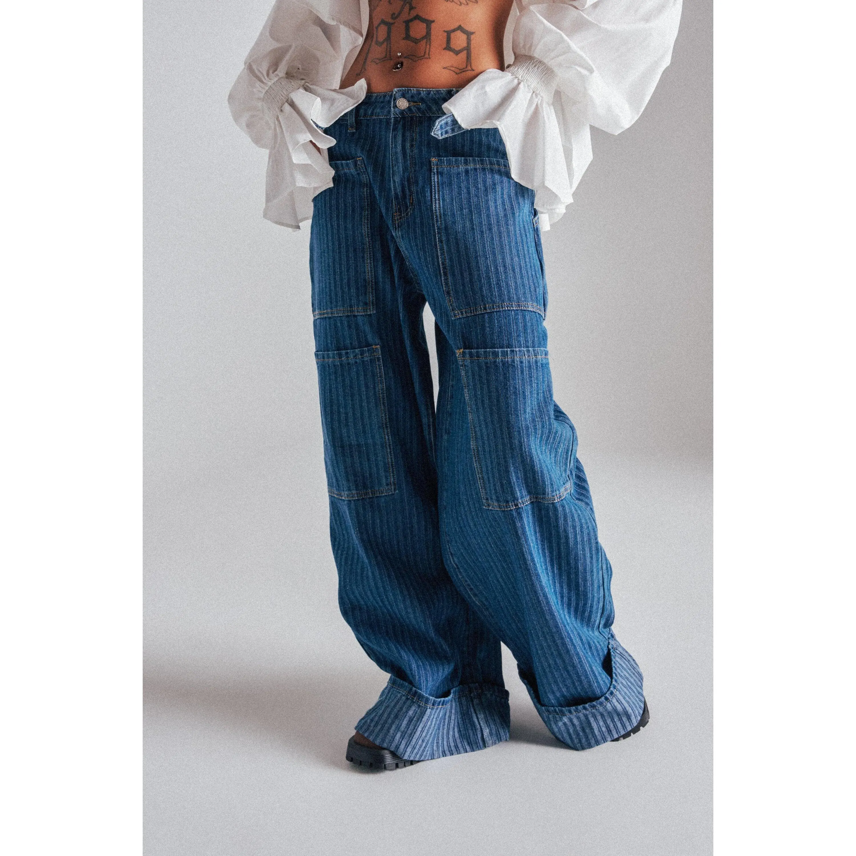BE MINE STRIPE DENIM