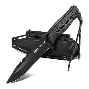 Freelander Outdoor Knife - Full Tang with Sheath, A Thoughtful Gift for Camping Enthusiasts
