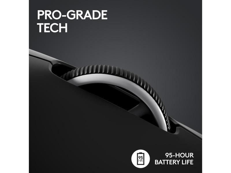 Logitech G PRO X SUPERLIGHT 2 Lightspeed Wireless Gaming Mouse, Lightweight, LIGHTFORCE Hybrid Switches, Hero 2 Sensor, 44,000 DPI, 5 Programmable Buttons, USB-C Charging, PC & Mac