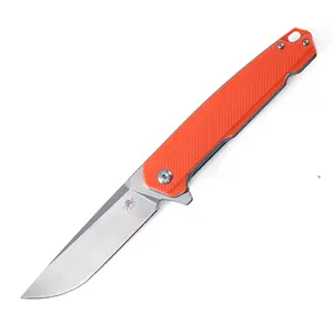 KLAKEN J150-SOLACE, EDC Folding Knife D2 Blade With G10 Handle