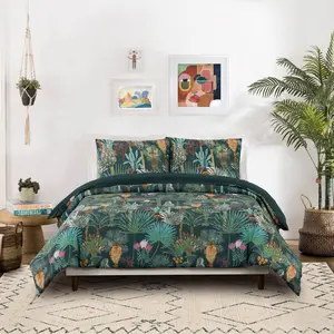 Justina Blakeney for Makers Collective 3pc King Phoenix Duvet Cover Bedding Set